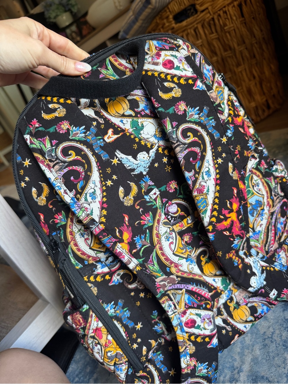 Vera Bradley Harry Potter “Friends at Hogwarts” Campus Backpack - Picture 3 of 16